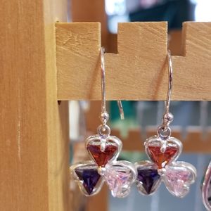 Peruvian Sterling silver earrings